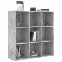 Libreria Grigio Cemento 98x30x98 cm in Truciolato cod mxl 33807