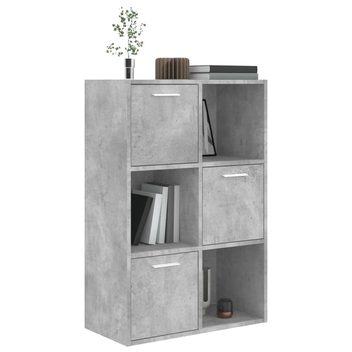 Armadietto Grigio Cemento 60x29,5x90 cm in Truciolato