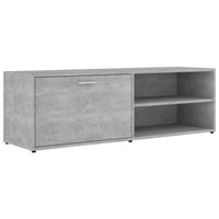 Mobile Porta TV Grigio Cemento 120x34x37 cm in Truciolato 801156