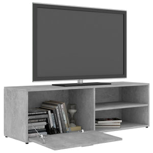 Mobile Porta TV Grigio Cemento 120x34x37 cm in Truciolato 801156