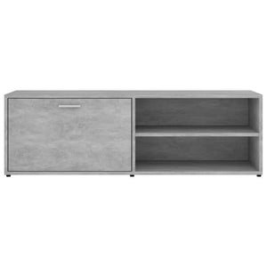 Mobile Porta TV Grigio Cemento 120x34x37 cm in Truciolato 801156