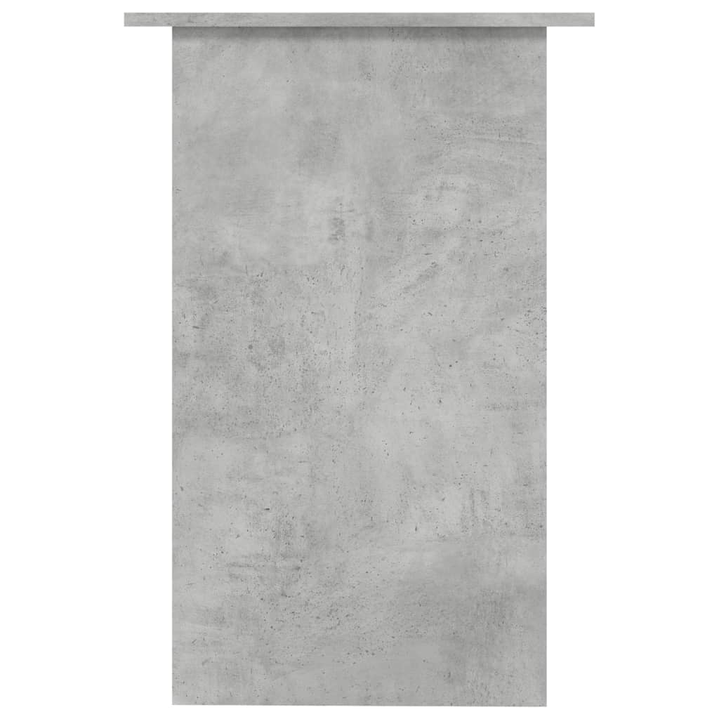 Scrivania Grigio Cemento 90x50x74 cm in Truciolato 801174