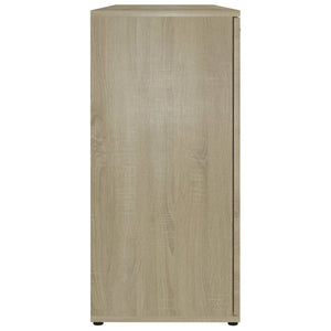 Credenza Rovere Sonoma 120x35,5x75 cm in Truciolato cod mxl 59637