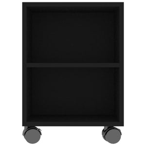 Mobile Porta TV Nero 120x35x48 cm in Legno Multistrato 801347