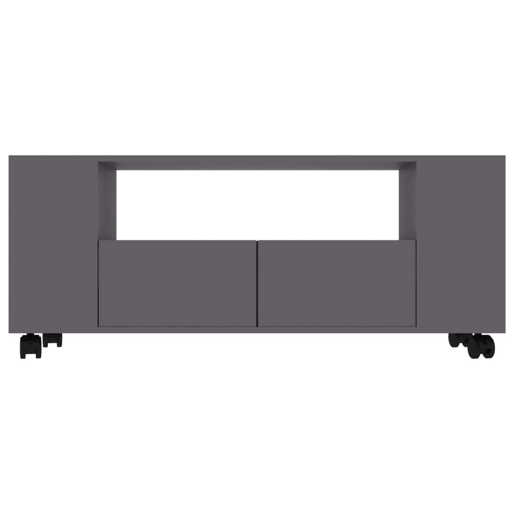 Mobile Porta TV Grigio 120x35x43 cm in Truciolato cod mxl 33938