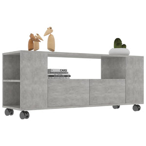 Mobile Porta TV Grigio Cemento 120x35x43 cm in Truciolato cod mxl 17253