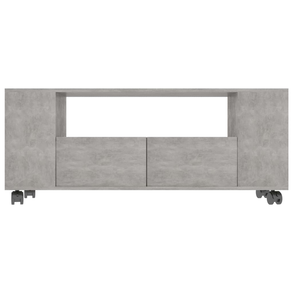 Mobile Porta TV Grigio Cemento 120x35x43 cm in Truciolato cod mxl 17253