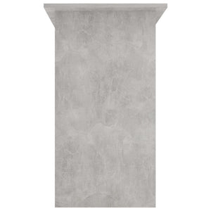 Scrivania Grigio Cemento 80x45x74 cm in Legno Multistrato 801368