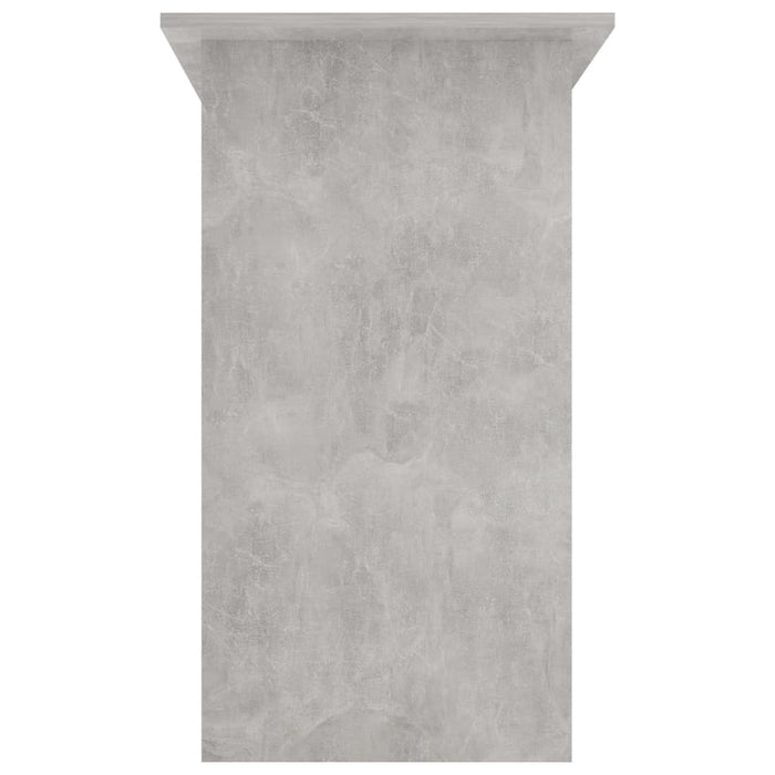 Scrivania Grigio Cemento 80x45x74 cm in Truciolato cod 12187