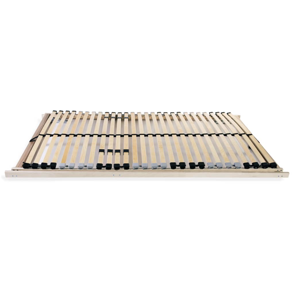 Reti a Doghe 2 pz 7 Zone con 28 Doghe in Legno 70x200 cm 3051414