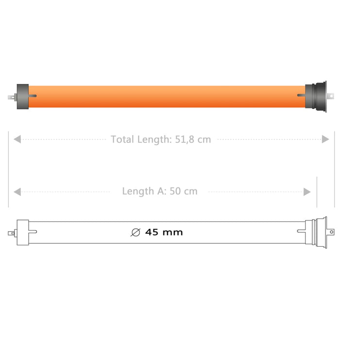 Motori Tubolari 8 pz 30 Nm cod mxl 63497