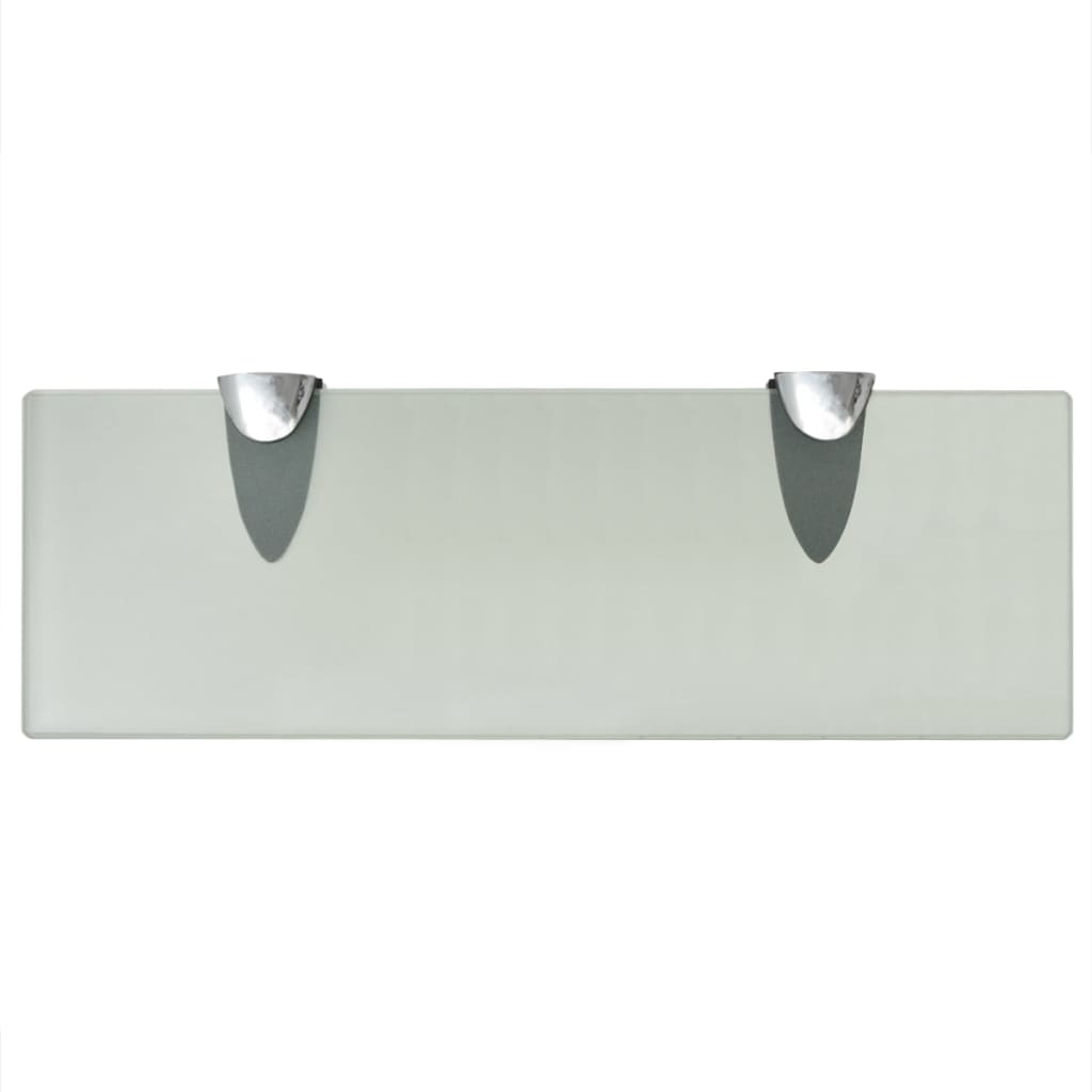 Mensole Galleggianti 2 pz in Vetro 30x10 cm 8 mm cod mxl 32973