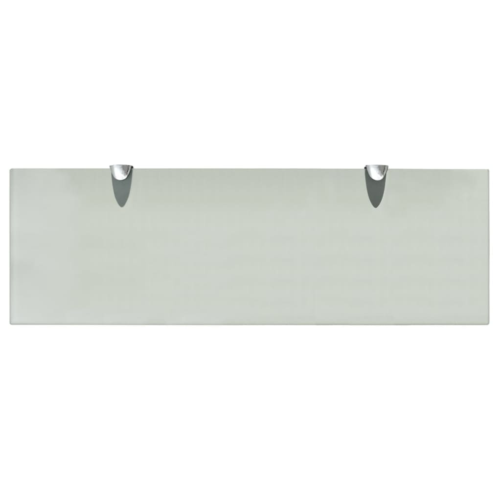 Mensole Galleggianti 2 pz in Vetro 60x20 cm 8 mm cod mxl 33449