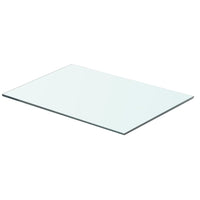 Mensole in Vetro Trasparente 2 pz 50x30 cm cod mxl 33700