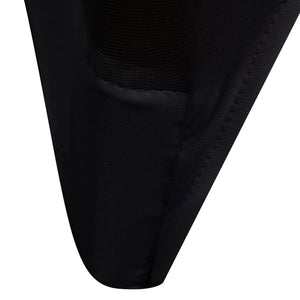 Coprisedie in Tessuto Elasticizzato Nero 18 pz 3051638