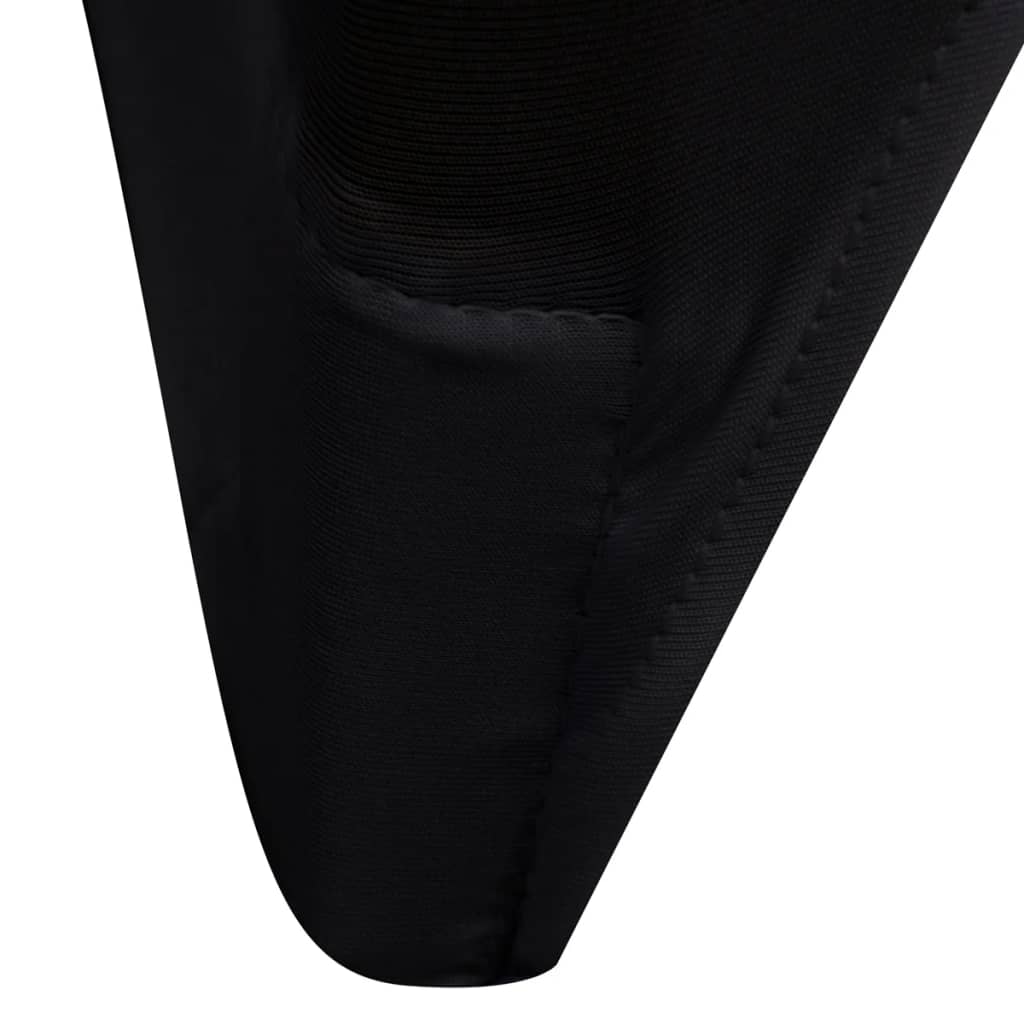 Coprisedie in Tessuto Elasticizzato Nero 24 pz 3051639