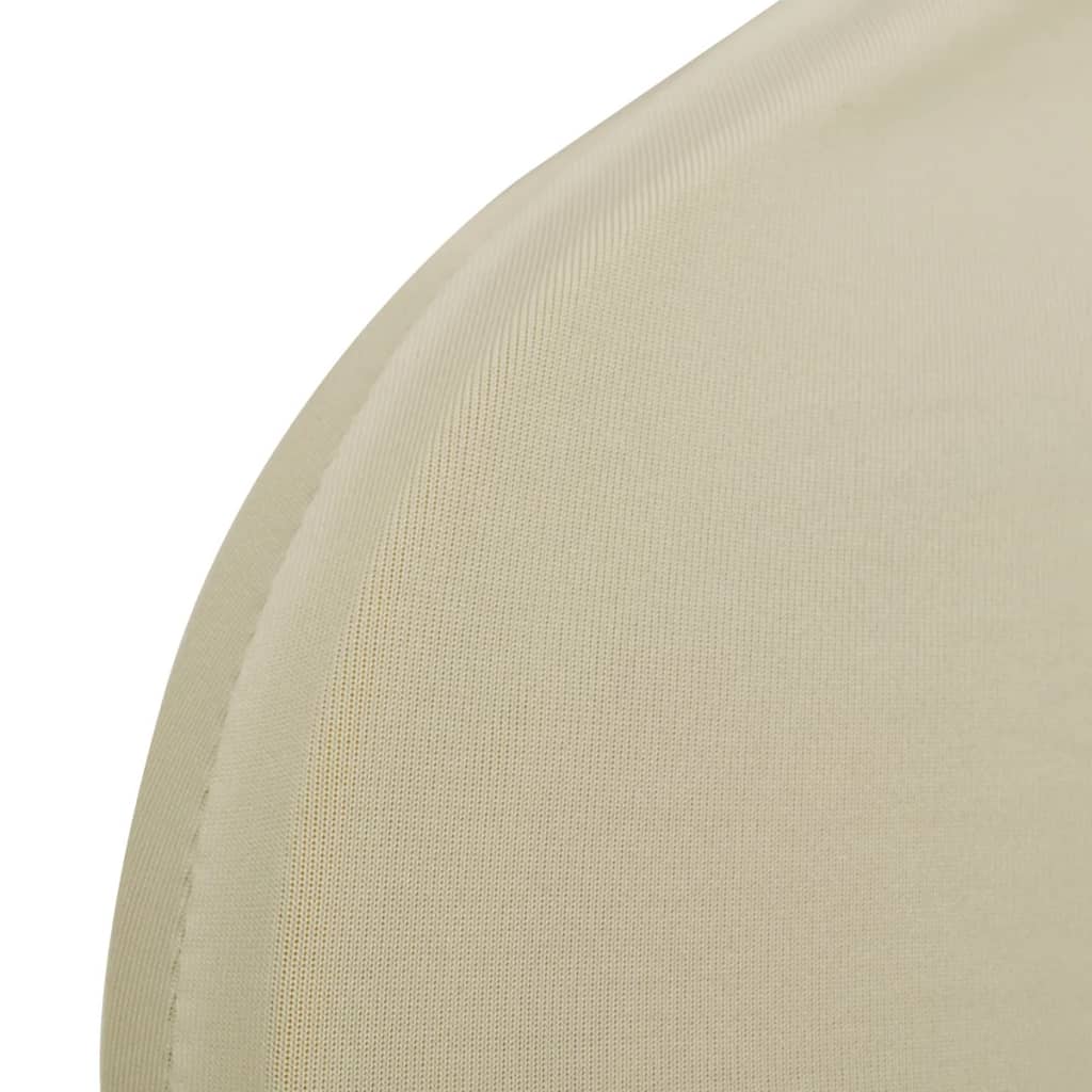 Coprisedie in Tessuto Elasticizzato Crema 18 pz 3051641