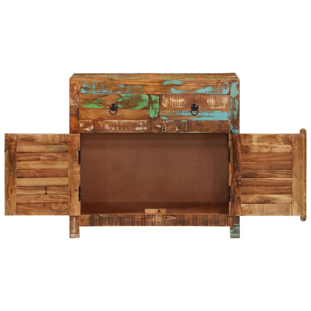 Credenza 70x30x68 cm in Legno Massello di Recupero cod mxl 58391