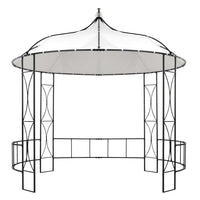 Gazebo 300x290 cm Bianco Rotondo cod mxl 66300