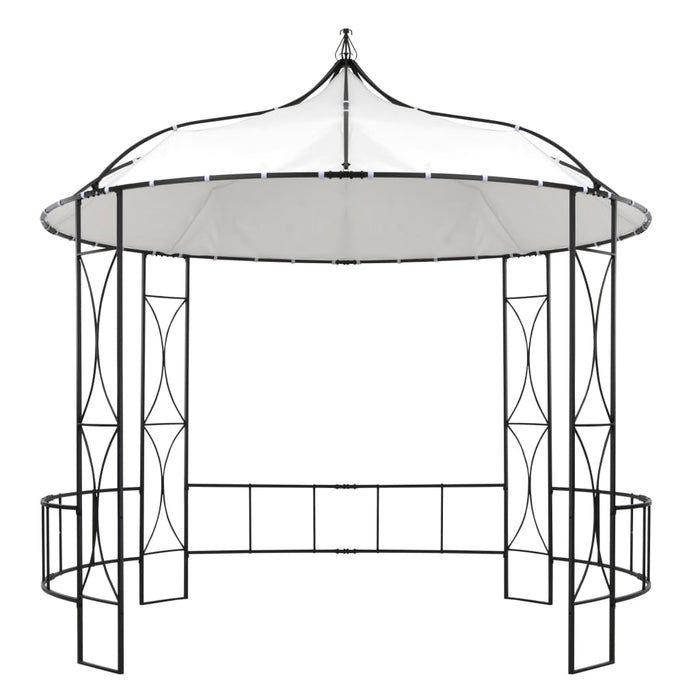 Gazebo 300x290 cm Bianco Rotondo cod mxl 66300