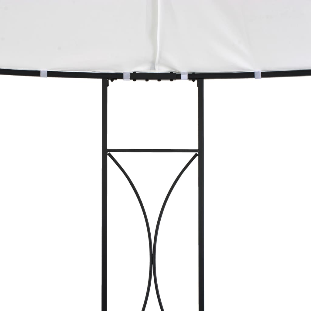 Gazebo 300x290 cm Bianco Rotondo cod mxl 66300