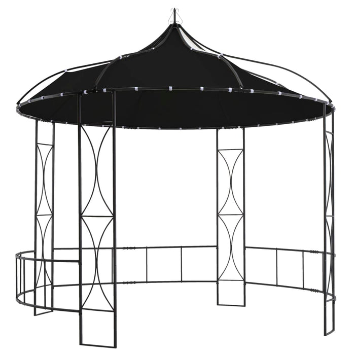 Gazebo 300x290 cm Antracite Rotondo