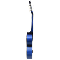 Chitarra Classica per Principianti Blu 4/4 39" in Tiglio 70108