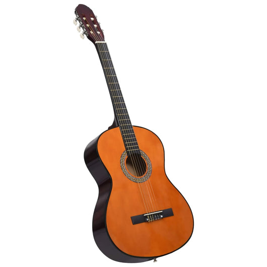 Chitarra Classica per Principianti Nera 4/4 39" in Tiglio 70112