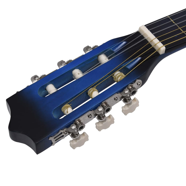 Chitarra Classica per Principianti e Bambini Blu 3/4 36" 70116