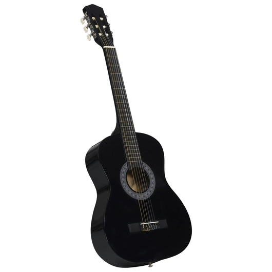 Chitarra Classica per Principianti e Bambini Nera 3/4 36"        cod mxl 70189