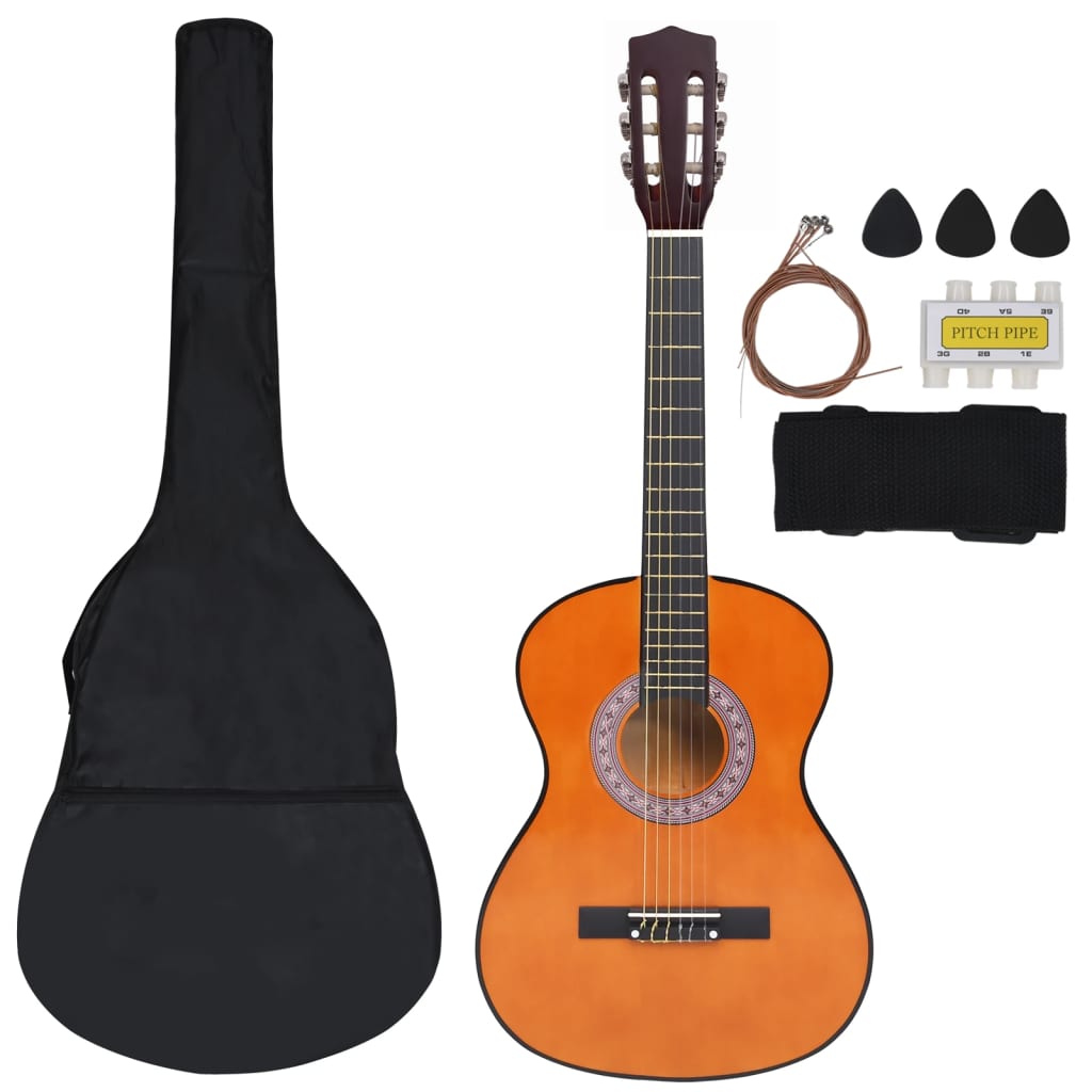 Set Chitarra Classica 8 pz Bambini e Principianti 3/4 36"     cod mxl 74995