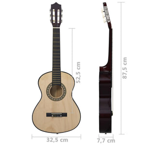 Chitarra Classica per Principianti e Bambini 1/2 34" in Tiglio 70122