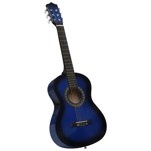 Chitarra Classica per Principianti e Bambini Blu 1/2 34" 70124