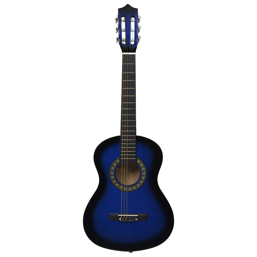 Chitarra Classica per Principianti e Bambini Blu 1/2 34" 70124