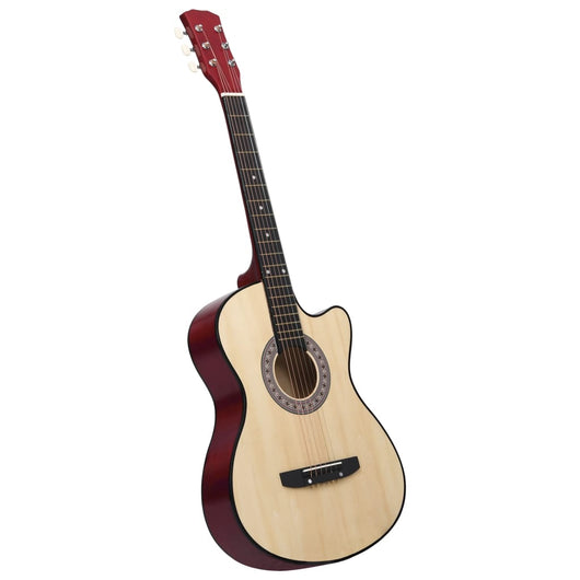 Chitarra Acustica Western con 6 Corde 38" in Legno di Tiglio 70130