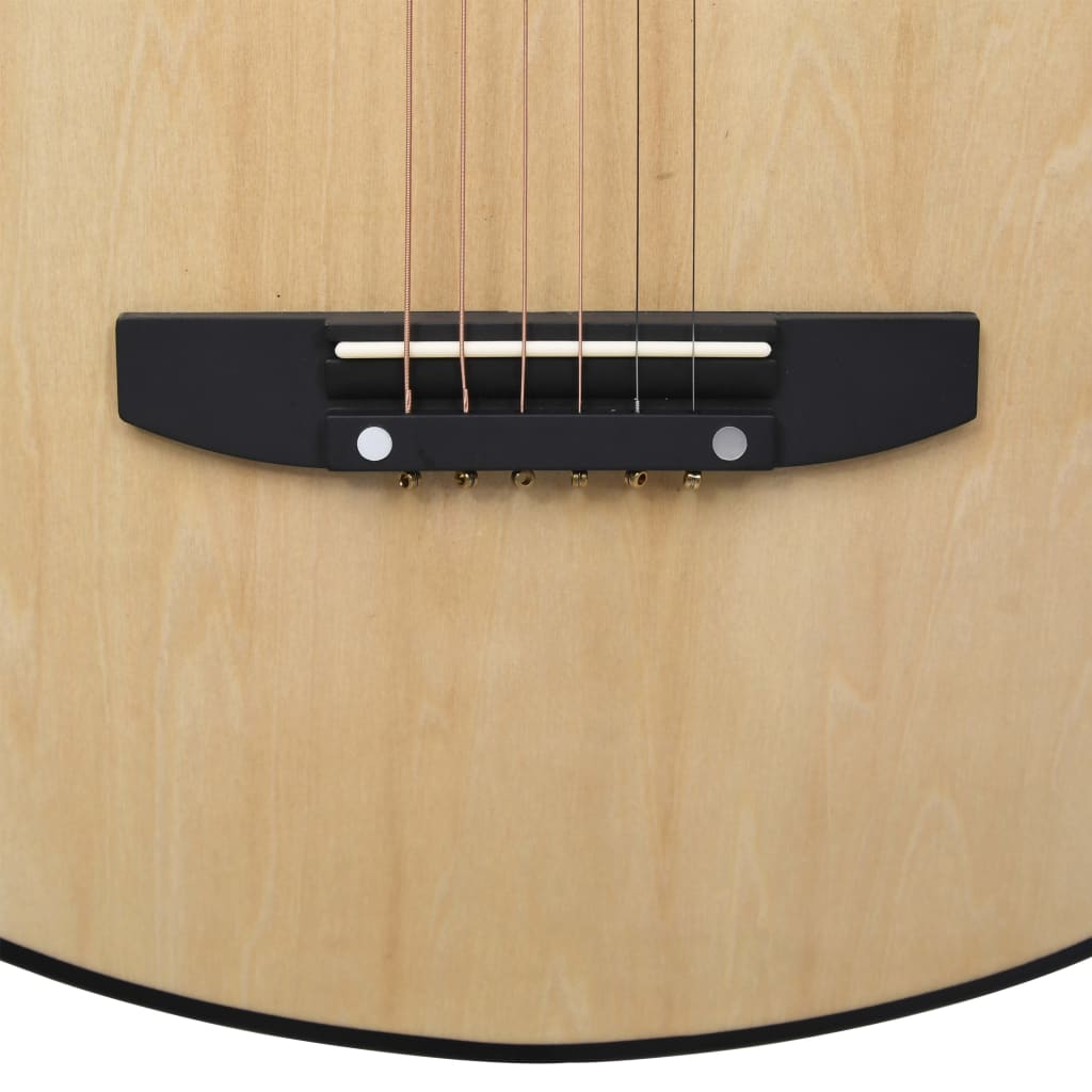 Chitarra Acustica Western con 6 Corde 38" in Legno di Tiglio 70130