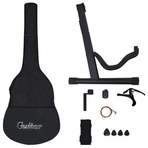 Set Chitarra Acustica Western 12 pz con 6 Corde 38"     cod mxl 70959