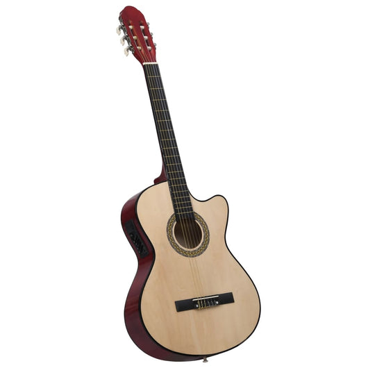 Chitarra Classica Western Cutaway con Equalizzatore e 6 Corde 70136