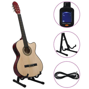 Set Chitarra Western 12 pz con Equalizzatore e 6 Corde 70137