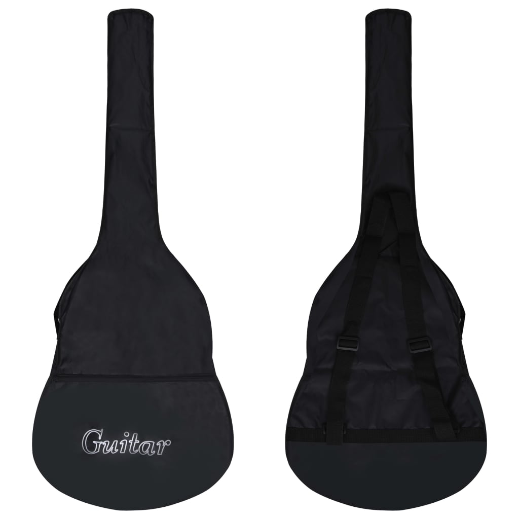 Set Chitarra Western 12 pz con Equalizzatore e 6 Corde Nera 70139