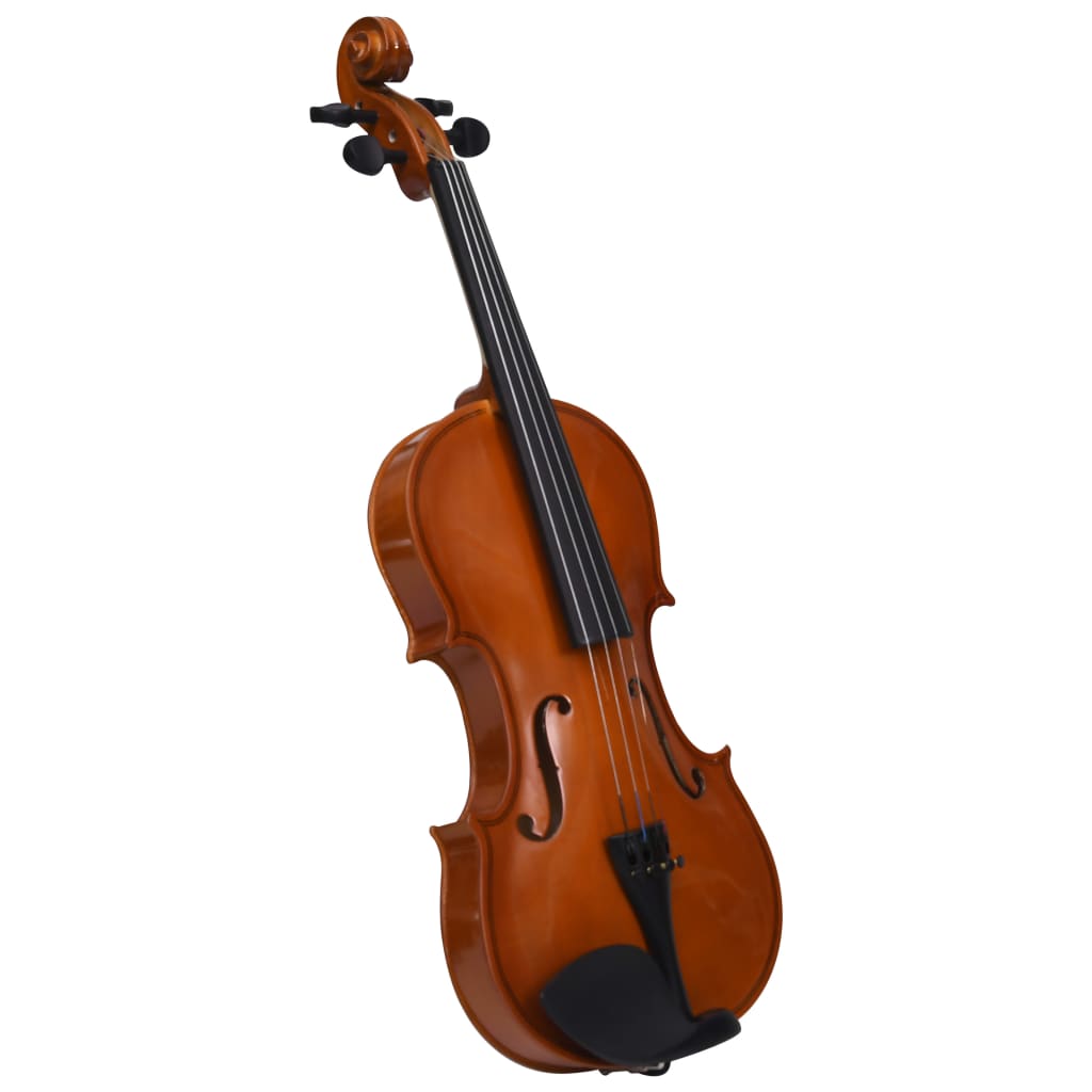 Set Completo Violino con Arco e Mentoniera Legno Scuro 4/4 70142