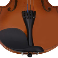 Set Completo Violino con Arco e Mentoniera Legno Scuro 4/4 70142