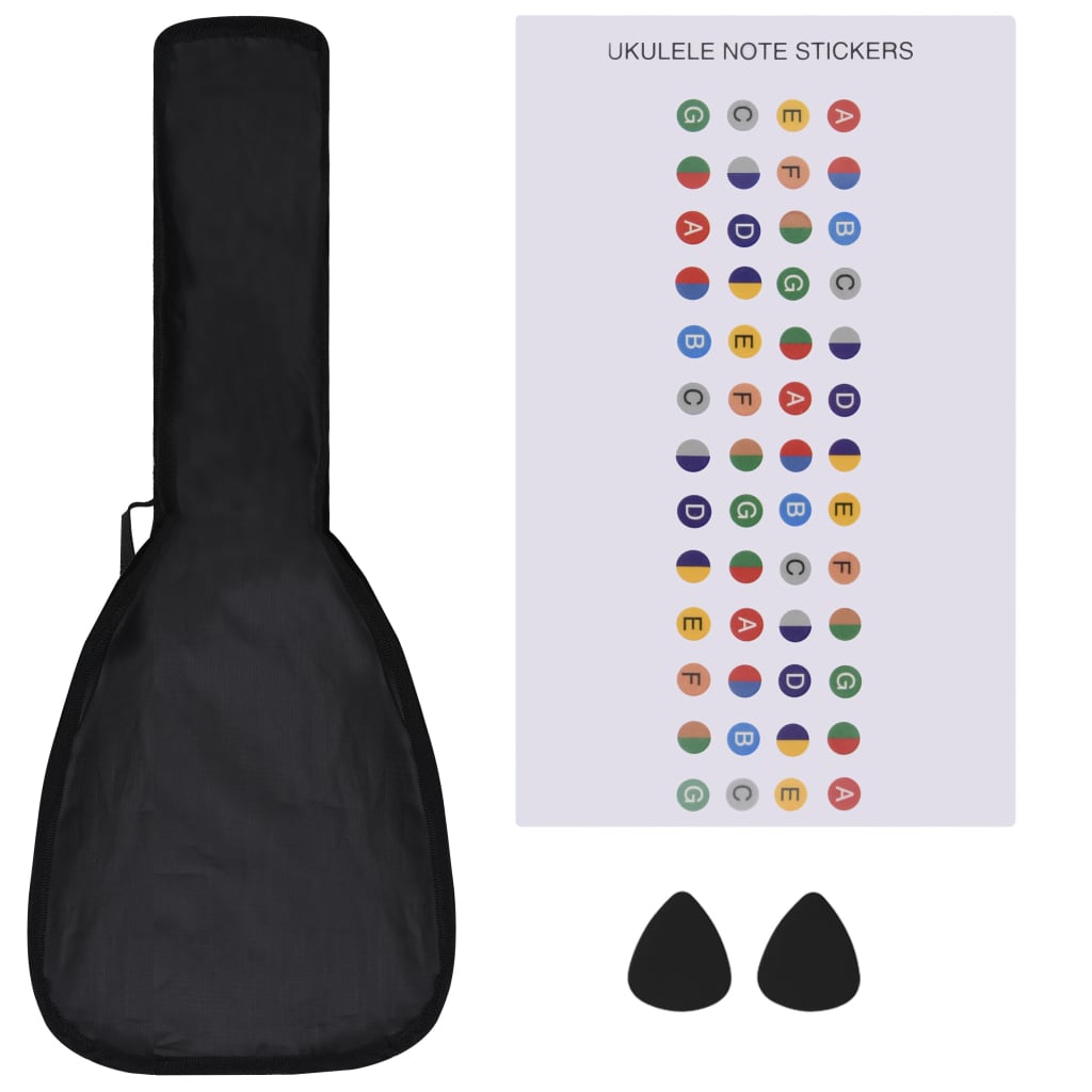 Set Ukulele Soprano con Borsa per Bambini Blu 21"cod mxl 104591