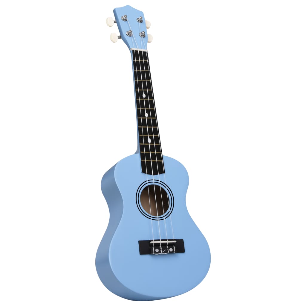 Set Ukulele Soprano con Borsa per Bambini Blu 21" 70149