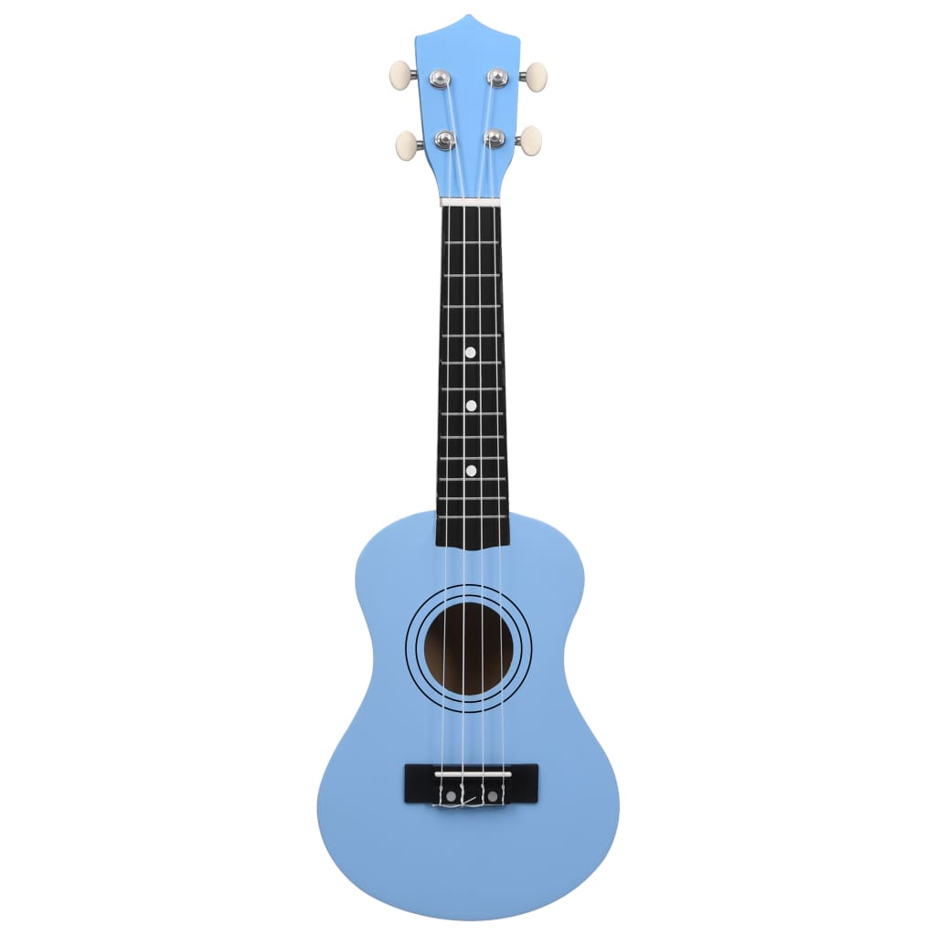 Set Ukulele Soprano con Borsa per Bambini Blu 21" 70149