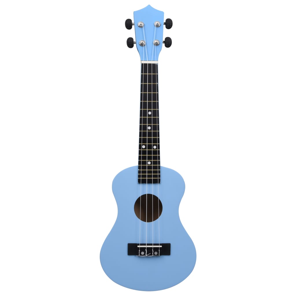 Set Ukulele Soprano con Borsa per Bambini Blu Baby 23" cod mxl 69465