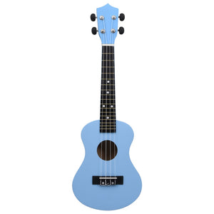 Set Ukulele Soprano con Borsa per Bambini Blu Baby 23" 70154