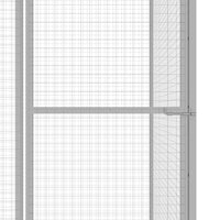 Gabbia per Gatti 6x3x2,5 m in Acciaio Zincato 146362