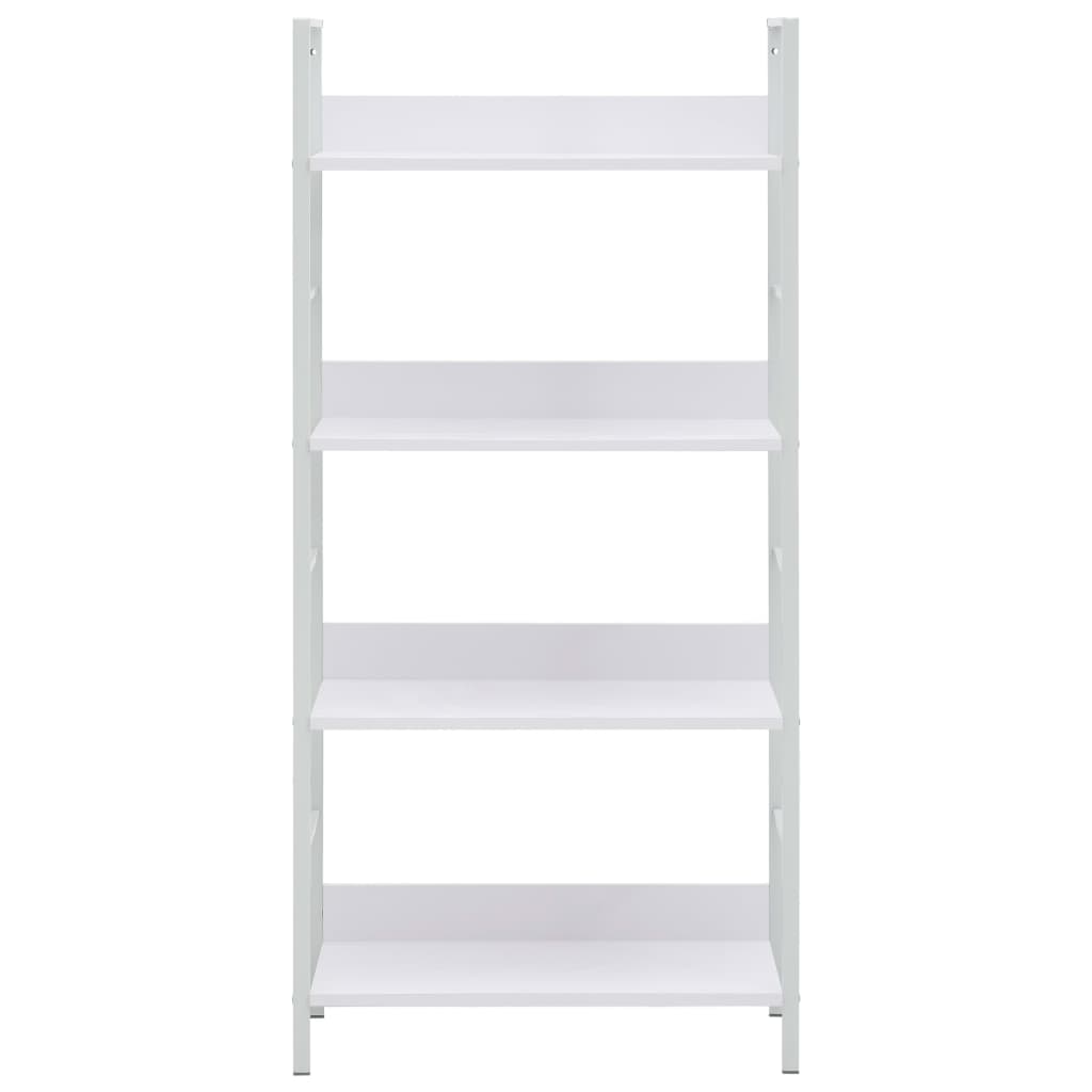 Libreria a 4 Ripiani Bianca 60x27,6x124,5 cm in Truciolato cod mxl 6936