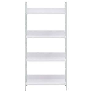 Libreria a 4 Ripiani Bianca 60x27,6x124,5 cm in Truciolato cod mxl 6936